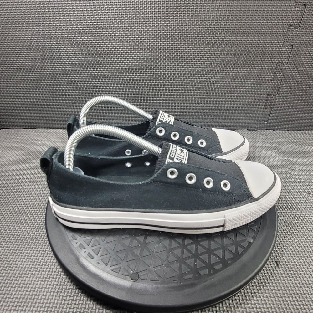 Womens Sz 9 Black Converse Classic Slip On Shoes